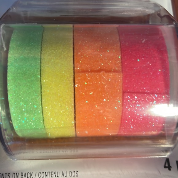 Recollections glitter neon crafting tape - Picture 3 of 3
